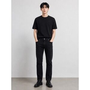 Madewell Slim Fit Men's 5-Pocket Denim Jeans Black Cotton Size 30x30